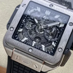 ĐỒNG HỒ HUBLOT SQUARE BANG UNICO TITANIUM REP 1:1 CAO CẤP BBF FACTORY 42MM 1 ĐỒNG HỒ HUBLOT SQUARE BANG UNICO TITANIUM REP 11 CAO CẤP BBF FACTORY 42MM (2)