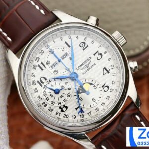 LONGINES COLLECTION MOONPHASE L2.673.4.78.3 REP WATCHES 40MM 1 ĐỒNG HỒ LONGINES COLLECTION MOONPHASE L2.673.4.78.3 REP 11 NAM DÂY DA 40MM (2)