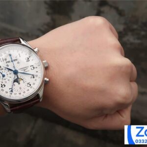 LONGINES COLLECTION MOONPHASE L2.673.4.78.3 REP WATCHES 40MM 8 ĐỒNG HỒ LONGINES COLLECTION MOONPHASE L2.673.4.78.3 REP 11 NAM DÂY DA 40MM (2)