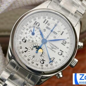 LONGINES REPLICA WATCH COLLECTION MOONPHASE L2.673.4.78.6 40MM 1 ĐỒNG HỒ LONGINES COLLECTION MOONPHASE L2.673.4.78.6 NAM DÂY KIM LOẠI 40MM (2)