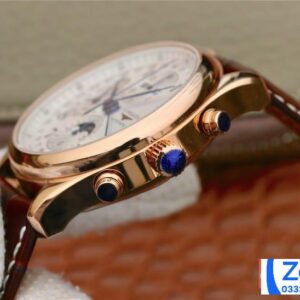 LONGINES COLLECTION MOONPHASE L2.673.8.78.3 LEATHER STRAP FAKE WATCH 40MM 4 ĐỒNG HỒ LONGINES COLLECTION MOONPHASE ROSE GOLD L2.673.8.78.3 DÂY DA 40MM (1)