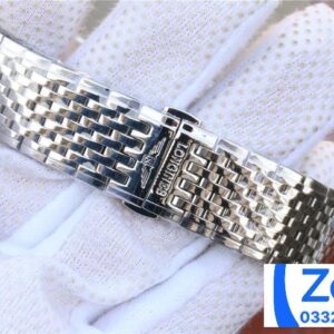 LONGINES LA GRANDE L4.766.4.17.6 BEST COPY STEEL STRAP 36MM 6 ĐỒNG HỒ LONGINES LA GRANDE L4.766.4.17.6 FAKE 11 NAM MẶT ĐEN 36MM (2)