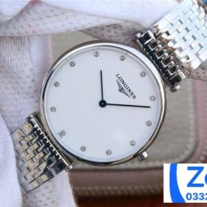 LONGINES LA GRANDE L4.766.4.17.6 CLASSIC DIAL SUPER FAKE WATCH 36MM 2 ĐỒNG HỒ LONGINES LA GRANDE L4.766.4.17.6 NAM FAKE 11 MÁY PIN THỤY SỸ 36MM (2)