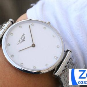 LONGINES LA GRANDE L4.766.4.17.6 CLASSIC DIAL SUPER FAKE WATCH 36MM 8 ĐỒNG HỒ LONGINES LA GRANDE L4.766.4.17.6 NAM FAKE 11 MÁY PIN THỤY SỸ 36MM (2)