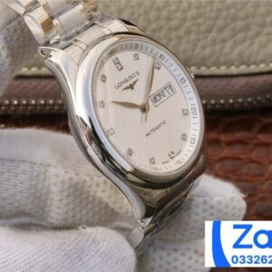 LONGINES MASTER ANNUAL L2.755.5.77.7 BEST COPIES WHITE 38.5MM 5 ĐỒNG HỒ LONGINES MASTER ANNUAL L2.755.5.77.7 SUPER FAKE 11 NAM MÀU TRẮNG 38 (2)