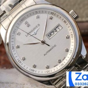 LONGINES MASTER ANNUAL L2.755.5.77.7 BEST COPIES WHITE 38.5MM 3 ĐỒNG HỒ LONGINES MASTER ANNUAL L2.755.5.77.7 SUPER FAKE 11 NAM MÀU TRẮNG 38 (2)