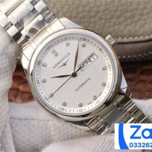 LONGINES MASTER ANNUAL L2.755.5.77.7 BEST COPIES WHITE 38.5MM 2 ĐỒNG HỒ LONGINES MASTER ANNUAL L2.755.5.77.7 SUPER FAKE 11 NAM MÀU TRẮNG 38 (2)