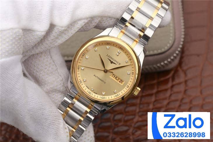 ĐỒNG HỒ LONGINES MASTER ANNUAL L2.910.4.77.6 DEMI GOLD FAKE 11 MÁY THỤY SỸ 38 (2) ĐỒNG HỒ LONGINES MASTER ANNUAL L2.910.4.77.6 DEMI GOLD FAKE 11 MÁY THỤY SỸ 38 (2)
