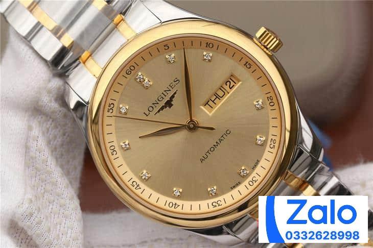 ĐỒNG HỒ LONGINES MASTER ANNUAL L2.910.4.77.6 DEMI GOLD FAKE 11 MÁY THỤY SỸ 38 (8) ĐỒNG HỒ LONGINES MASTER ANNUAL L2.910.4.77.6 DEMI GOLD FAKE 11 MÁY THỤY SỸ 38 (2)