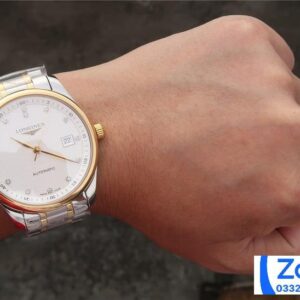 LONGINES MASTER COLLECTION DEMI GOLD L2.628.5.77.7 BEST COPIES 40MM 7 ĐỒNG HỒ LONGINES MASTER COLLECTION DEMI GOLD L2.628.5.77.7 REP 11 NAM MẶT TRẮNG 40MM (2)