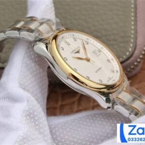 LONGINES MASTER COLLECTION DEMI GOLD L2.628.5.77.7 BEST COPIES 40MM 4 ĐỒNG HỒ LONGINES MASTER COLLECTION DEMI GOLD L2.628.5.77.7 REP 11 NAM MẶT TRẮNG 40MM (2)