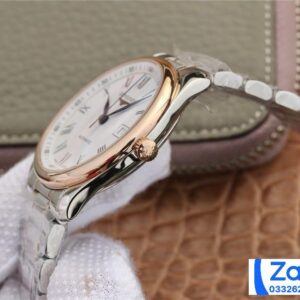 LONGINES MASTER COLLECTION L2.793.5.11.7 REP 11 WATCH STEEL STRAP 40MM 3 ĐỒNG HỒ LONGINES MASTER COLLECTION DEMI ROSE GOLD L2.793.5.11.7 REP 11 NAM CỌC SỐ LA MÃ 40MM (2)