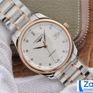 ĐỒNG HỒ LONGINES MASTER COLLECTION DEMI ROSE GOLD L2.793.5.77.7 REP 1:1 NAM MẶT TRẮNG 40MM 2 ĐỒNG HỒ LONGINES MASTER COLLECTION DEMI ROSE GOLD L2.793.5.77.7 REP 11 NAM MẶT TRẮNG 40MM (2)