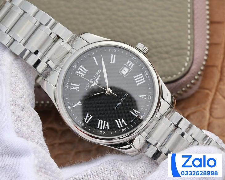 ĐỒNG HỒ LONGINES MASTER COLLECTION L2.518.4.51.6 REP 11 NAM DÂY KIM LOẠI 40MM (7) ĐỒNG HỒ LONGINES MASTER COLLECTION L2.518.4.51.6 REP 11 NAM DÂY KIM LOẠI 40MM (2)