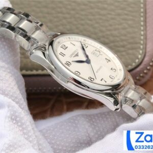 LONGINES MASTER COLLECTION L2.518.4.78.6 REP WATCHES WHITE 40MM 4 ĐỒNG HỒ LONGINES MASTER COLLECTION L2.518.4.78.6 REP 11 NAM CỌC SỐ HỌC TRÒ 40MM (2)