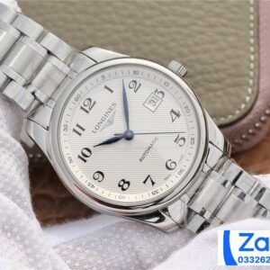 LONGINES MASTER COLLECTION L2.518.4.78.6 REP WATCHES WHITE 40MM 2 ĐỒNG HỒ LONGINES MASTER COLLECTION L2.518.4.78.6 REP 11 NAM CỌC SỐ HỌC TRÒ 40MM (2)