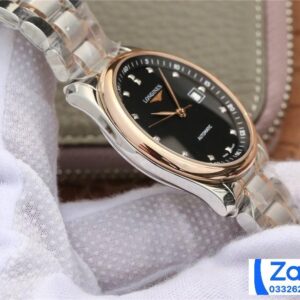 LONGINES BLACK DIAL MASTER COLLECTION L2.793.5.57.7 BEST REPLICA 40MM 5 ĐỒNG HỒ LONGINES MASTER COLLECTION L2.793.5.57.7 REP 11 NAM MẶT ĐEN 40MM (2)