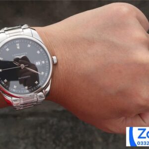 LONGINES MASTER COLLECTION L2.821.4.57.6 BEST COPY BLACK DIAL 40MM 7 ĐỒNG HỒ LONGINES MASTER COLLECTION L2.821.4.57.6 FAKE 11 DÂY KIM LOẠI 40MM (2)