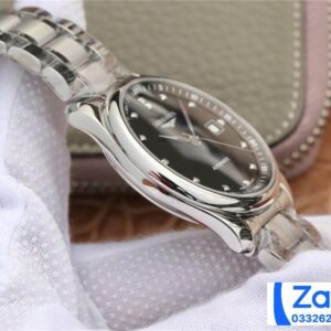 LONGINES MASTER COLLECTION L2.821.4.57.6 BEST COPY BLACK DIAL 40MM 4 ĐỒNG HỒ LONGINES MASTER COLLECTION L2.821.4.57.6 FAKE 11 DÂY KIM LOẠI 40MM (2)