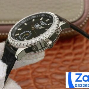 LONGINES MASTER L2.503.0.83.3 REPLICA WATCH STONE NUMBER 42MM 3 ĐỒNG HỒ LONGINES MASTER L2.503.0.83.3 REPLICA 11 NAM ĐÍNH ĐÁ 42MM (2)