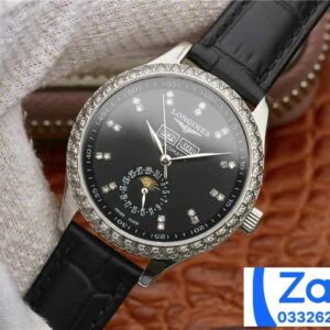 LONGINES MASTER L2.503.0.83.3 REPLICA WATCH STONE NUMBER 42MM 2 ĐỒNG HỒ LONGINES MASTER L2.503.0.83.3 REPLICA 11 NAM ĐÍNH ĐÁ 42MM (2)