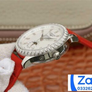 LONGINES MASTER L2.503.0.83.3 SUPER FAKE WATCHES RED LEATHER STRAP 42MM 3 ĐỒNG HỒ LONGINES MASTER L2.503.0.83.3 SUPER FAKE 1 1 NAM DÂY DA ĐỎ 42MM (2)