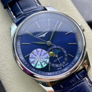 ĐỒNG HỒ LONGINES MASTER MOONPHASE L2.909.4.92.0 FAKE 1:1 NAM MẶT XANH 40MM 1 ĐỒNG HỒ LONGINES MASTER MOONPHASE L2.909.4.92.0 FAKE 11 NAM MẶT XANH 40MM (2)