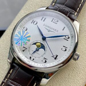 ĐỒNG HỒ LONGINES MASTER MOONPHASE L2.919.4.78.3 FAKE 1 1 NAM DÂY DA 40MM 1 ĐỒNG HỒ LONGINES MASTER MOONPHASE L2.919.4.78.3 FAKE 1 1 NAM DÂY DA 40MM (7)