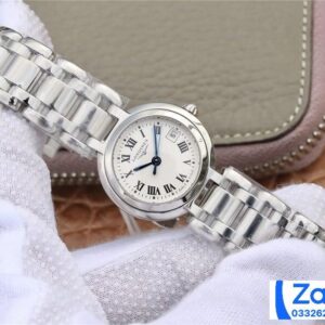 LONGINES PRIMALUNA L8.110.4.71.6 FAKE 1:1 WHITE DIAL WATCHES 26.5MM 2 ĐỒNG HỒ LONGINES PRIMALUNA L8.110.4.71.6 FAKE 11 CAO CẤP NỮ KIM XANH 26 (2)
