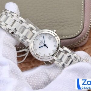 LONGINES PRIMALUNA L8.111.4.87.6 STEEL FAKE WATCH GS FACTORY 26.5MM 1 ĐỒNG HỒ LONGINES PRIMALUNA L8.111.4.87.6 FAKE 11 NỮ KIM XANH GS FACTORY 26 (2)