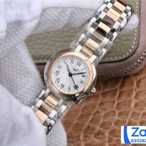 LONGINES PRIMALUNA ROSE GOLD L8.111.5.78.6 REP WATCHES WOMAN'S 26.5MM 1 ĐỒNG HỒ LONGINES PRIMALUNA ROSE GOLD L8.111.5.78.6 REP 11 NỮ CỌC SỐ LA MÃ 26 (2)