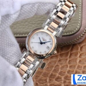 LONGINES PRIMALUNA DEMI ROSE GOLD L8.111.5.87.6 BEST COPY 26.5MM 2 ĐỒNG HỒ LONGINES PRIMALUNA ROSE GOLD L8.111.5.87.6 FAKE 11 NỮ MÁY PIN THỤY SỸ 26 (2)