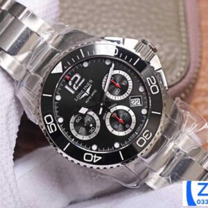 LONGINES SPORT HYDROCONQUEST L3.783.4.56.6 FAKE WATCH 41MM 2 ĐỒNG HỒ LONGINES SPORT HYDROCONQUEST L3.783.4.56.6 FAKE 11 NAM DÂY KIM LOẠI 41MM (2)