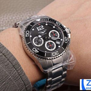 LONGINES SPORT HYDROCONQUEST L3.783.4.56.6 FAKE WATCH 41MM 7 ĐỒNG HỒ LONGINES SPORT HYDROCONQUEST L3.783.4.56.6 FAKE 11 NAM DÂY KIM LOẠI 41MM (2)