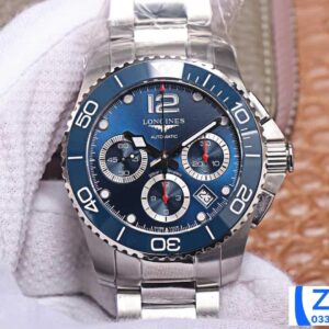 ĐỒNG HỒ LONGINES SPORT HYDROCONQUEST L3.783.4.96.6 FAKE 11 NAM MẶT XANH 41MM (2)