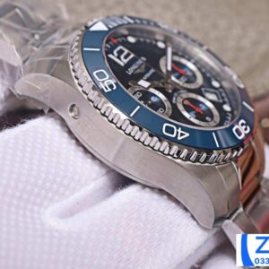 LONGINES BLUE DIAL SPORT HYDROCONQUEST L3.783.4.96.6 FAKE WATCH 41MM 4 ĐỒNG HỒ LONGINES SPORT HYDROCONQUEST L3.783.4.96.6 FAKE 11 NAM MẶT XANH 41MM (2)