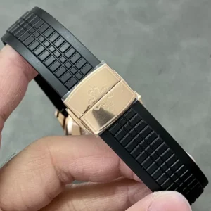 ĐỒNG HỒ PATEK PHILIPPE AQUANAUT 5167R ROSE GOLD MẶT ĐEN REP 11 3K FACTORY 40MM 6 ĐỒNG HỒ PATEK PHILIPPE AQUANAUT 5167R ROSE GOLD MẶT ĐEN REP 11 3K FACTORY 40MM (2)