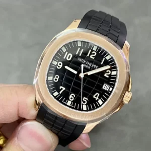 ĐỒNG HỒ PATEK PHILIPPE AQUANAUT 5167R ROSE GOLD MẶT ĐEN REP 11 3K FACTORY 40MM 2 ĐỒNG HỒ PATEK PHILIPPE AQUANAUT 5167R ROSE GOLD MẶT ĐEN REP 11 3K FACTORY 40MM (2)