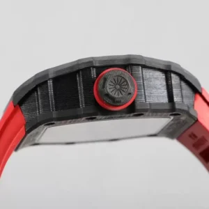 ĐỒNG HỒ RICHARD MILLE RM12-01 TOURBILLON VỎ CARBON REP 11 NAM MÀU ĐỎ 42MM 5 ĐỒNG HỒ RICHARD MILLE RM12-01 TOURBILLON VỎ CARBON REP 11 NAM MÀU ĐỎ 42MM (2)