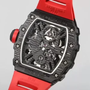 ĐỒNG HỒ RICHARD MILLE RM12-01 TOURBILLON VỎ CARBON REP 11 NAM MÀU ĐỎ 42MM 4 ĐỒNG HỒ RICHARD MILLE RM12-01 TOURBILLON VỎ CARBON REP 11 NAM MÀU ĐỎ 42MM (2)