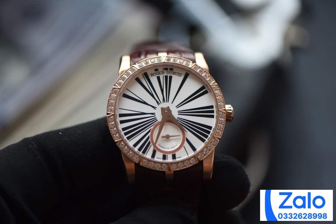 ĐỒNG HỒ ROGER DUBUIS EXCALIBUR REPLICA 11 NỮ DÂY DA PF FACTORY 36MM (2) ĐỒNG HỒ ROGER DUBUIS EXCALIBUR REPLICA 11 NỮ DÂY DA PF FACTORY 36MM (2)