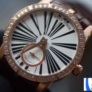 ROGER DUBUIS EXCALIBUR REPLICA BROWN LEATHER STRAP WATCHES PF FACTORY 36MM 2 ĐỒNG HỒ ROGER DUBUIS EXCALIBUR REPLICA 11 NỮ DÂY DA PF FACTORY 36MM (2)