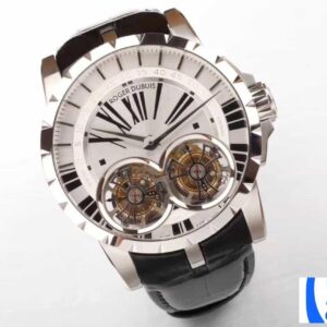 ROGER DUBUIS SUPER FAKE WATCH EXCALIBUR TOURBILLON RDDBEX 0250 47MM 2 ĐỒNG HỒ ROGER DUBUIS EXCALIBUR TOURBILLON RDDBEX 0250 REP 11 NAM DÂY DA 47MM (2)