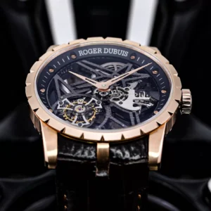 ROGER DUBUIS EXCALIBUR TOURBILLON FAKE WATCH RDDBEX BBR FACTORY 45MM 2 ĐỒNG HỒ ROGER DUBUIS EXCALIBUR TOURBILLON RDDBEX 0392 REP 11 NAM DÂY DA BBR FACTORY 45MM (2)