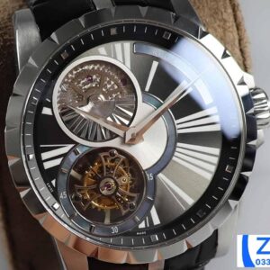 ROGER DUBUIS BEST REPLICA EXCALIBUR TOURBILLON RDDBEX RDDBEX 0285 47MM 1 ĐỒNG HỒ ROGER DUBUIS EXCALIBUR TOURBILLON RDDBEX RDDBEX 0285 REP 11 DÂY DA 47MM (2)