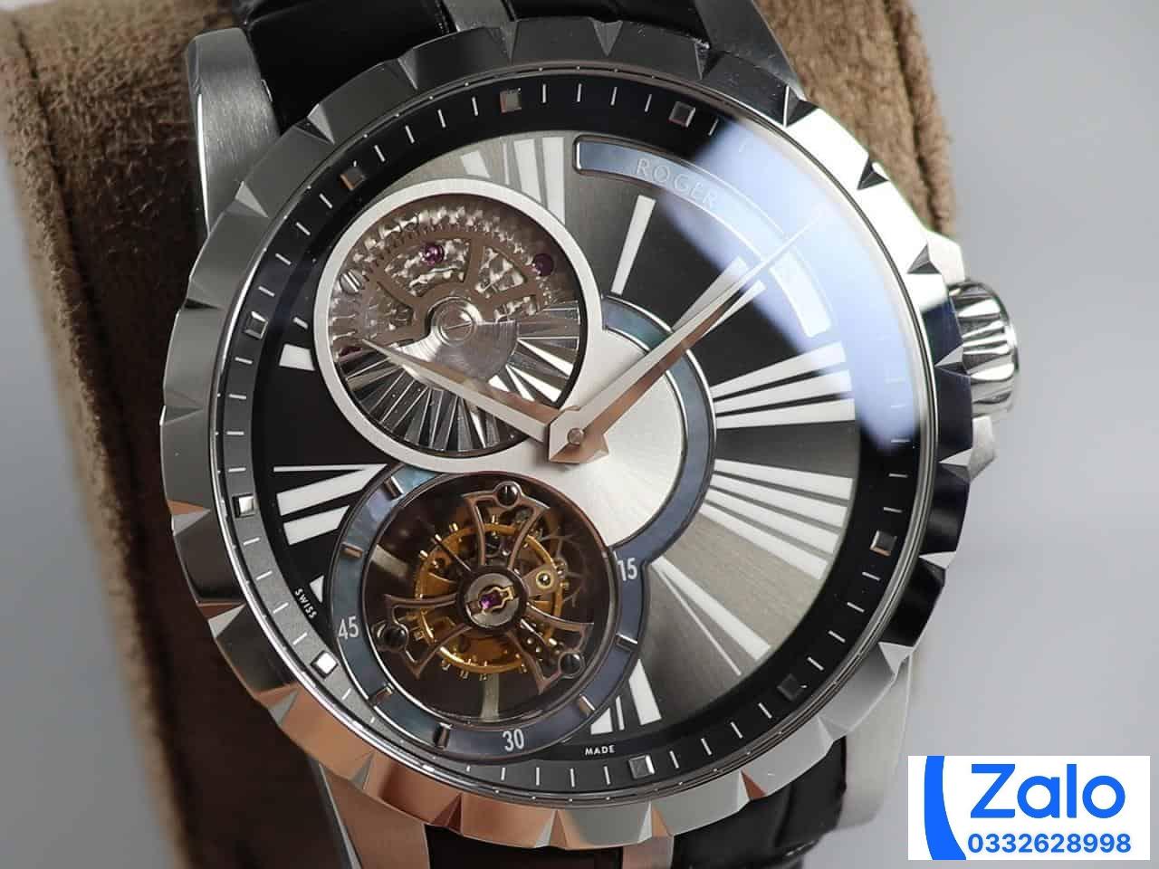 ĐỒNG HỒ ROGER DUBUIS EXCALIBUR TOURBILLON RDDBEX RDDBEX 0285 REP 11 DÂY DA 47MM (5) ĐỒNG HỒ ROGER DUBUIS EXCALIBUR TOURBILLON RDDBEX RDDBEX 0285 REP 11 DÂY DA 47MM (2)