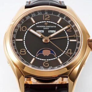 VACHERON CONSTANTIN FIFTYSIX ROSE GOLD 4000E LUXURY REPLICA WATCHES ROSE GOLD PLATE BLACK LEATHER STRAP ZF FACTORY 40MM 3 ĐỒNG HỒ VACHERON CONSTANTIN FIFTYSIX ROSE GOLD 4000E REP 11 MẶT CHOCOLATE ZF 40MM (2)