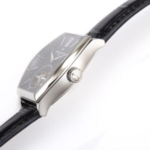 VACHERON CONSTANTIN MALTE TOURBILLON 30130 GOOD IMITATION WATCHES BLACK DIAL LEATHER STRAP 38X49MM 4 ĐỒNG HỒ VACHERON CONSTANTIN MALTE TOURBILLON 30130 MẶT ĐEN REP 11 CAO CẤP 38X49MM (2)