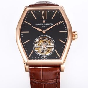 VACHERON CONSTANTIN MALTE TOURBILLON ROSE GOLD 30130 BEST COPIES WATCHES BLACK DIAL BROWN LEATHER STRAP 38X49MM 3 ĐỒNG HỒ VACHERON CONSTANTIN MALTE TOURBILLON ROSE GOLD 30130 REP 11 MẶT ĐEN 38X49MM (2)