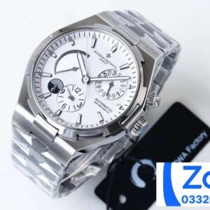 VACHERON CONSTANTIN OVERSEA IMITATION WATCHES WHITE DIAL STAINLESS STEEL 42MM 1 ĐỒNG HỒ VACHERON CONSTANTIN OVERSEA REP 11 TWA FACTORY NAM MẶT TRẮNG 42MM (2)